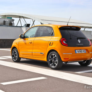 Photo 3/4 arrière Renault Twingo III restylée (2019)