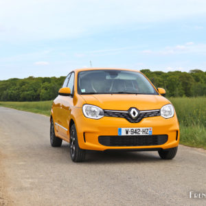 Photo route Renault Twingo III restylée (2019)