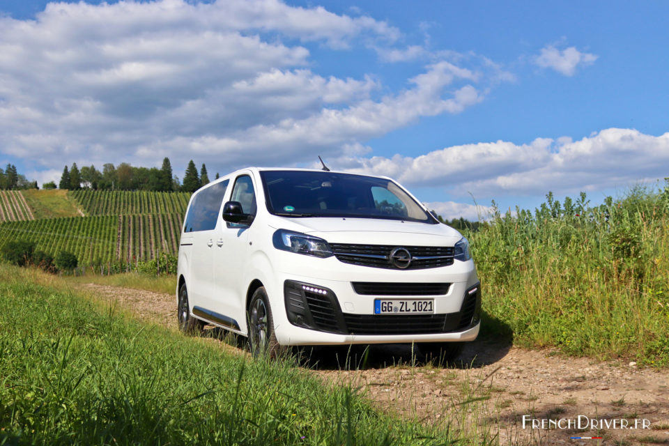 Photo essai route Opel Zafira Life (2019)