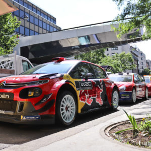 Photo C3 WRC exposition Citroën 100 ans – Born Paris XV (2019)