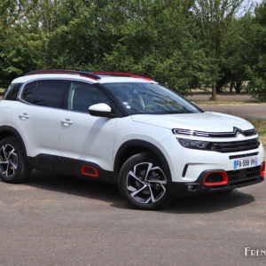 Photo 3/4 avant Citroën C5 Aircross (2019)