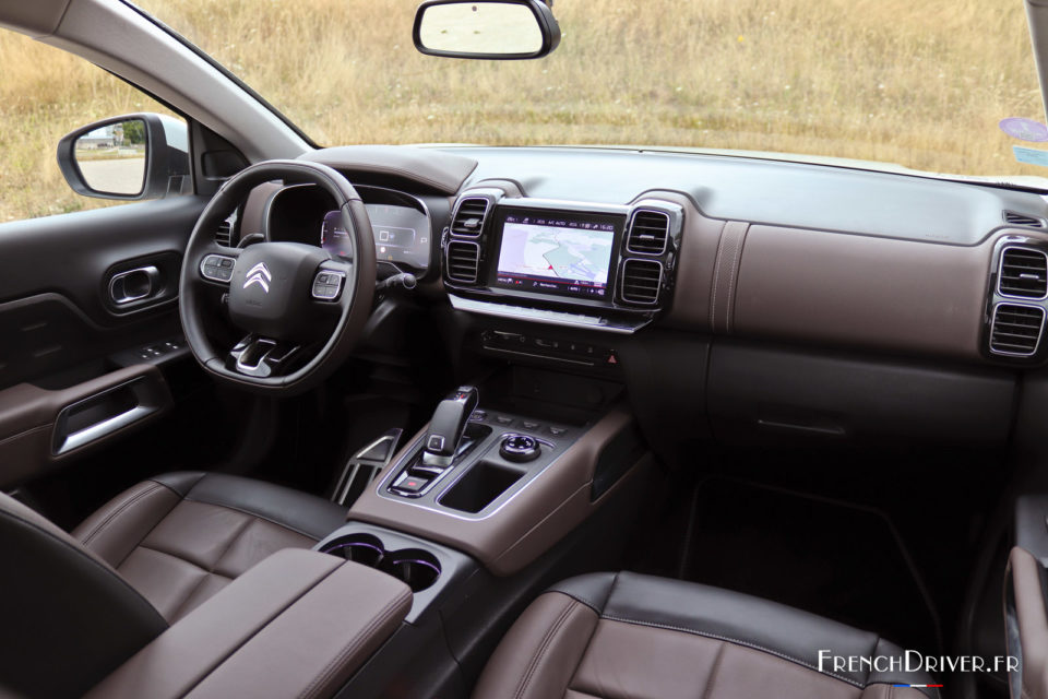 Photo intérieur cuir Nappa Brown Citroën C5 Aircross (2019)