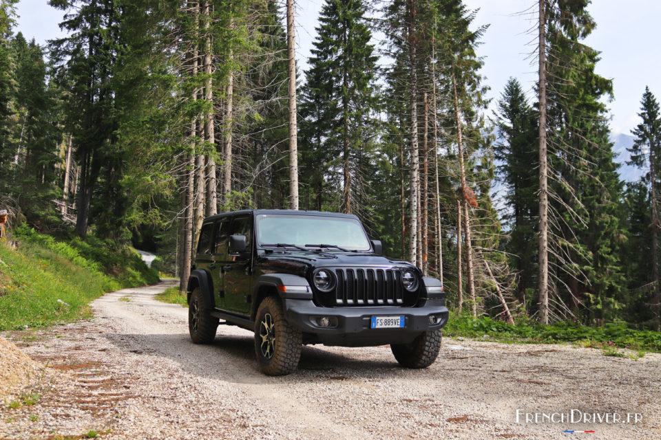 Photo essai route Jeep Wrangler JL (2019)