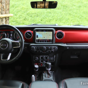 Photo tableau de bord Jeep Wrangler JL (2019)