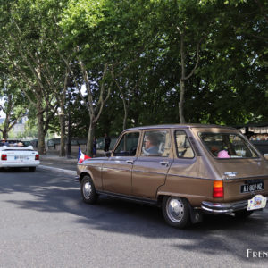 Photo Renault 6 TL Traversée estivale de Paris – 21 juillet 201