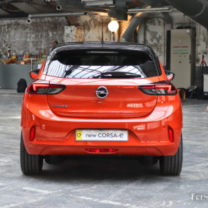 Photo face arrière Opel Corsa-e F (2019)