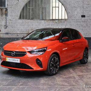 Photo présentation Opel Corsa F électrique (2019)
