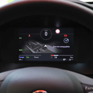 Photo écran instrumentation bord digital Opel Corsa F (2019)