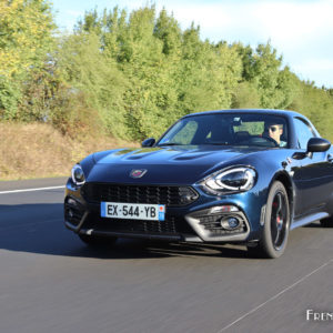 Photo essai route Abarth 124 GT (2019)