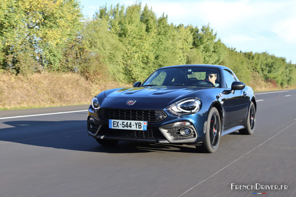 Photo essai route Abarth 124 GT (2019)