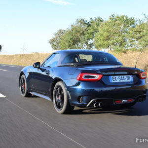 Photo essai dynamique Abarth 124 GT (2019)