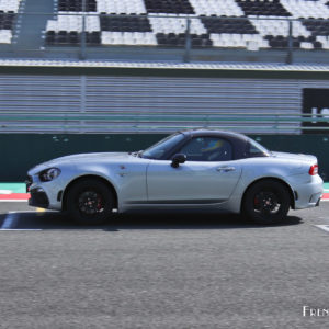 Photo essai circuit Nevers Magny Cours Abarth 124 GT (2019)