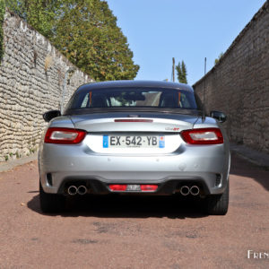 Photo face arrière Abarth 124 GT (2019)