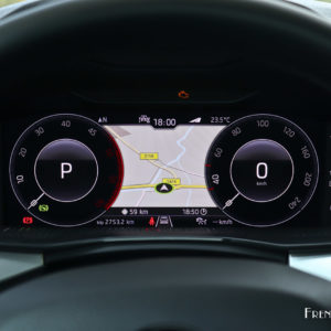 Photo combiné Digital Cockpit compteurs Skoda Kamiq (2019)