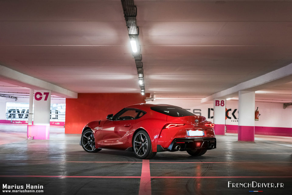 Photo 3/4 arrière Toyota GR Supra (2019)