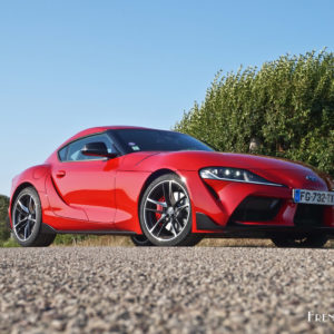 Photo 3/4 avant statique Toyota GR Supra (2019)