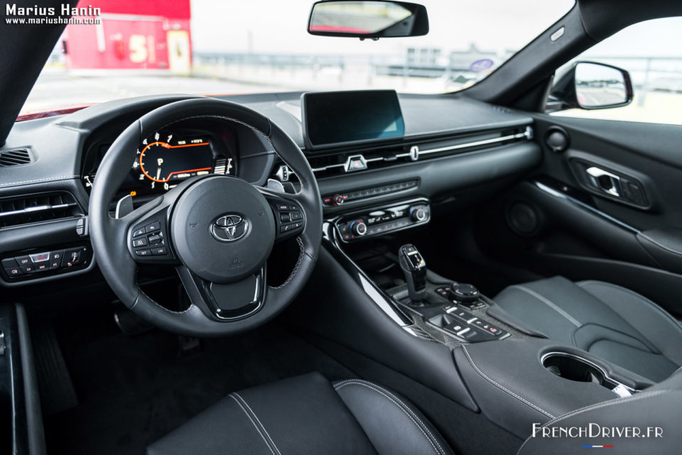 Photo intérieur cuir Toyota GR Supra (2019)