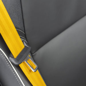 Photo ceinture sécurité jaune Volvo S60 T8 Polestar Engineered