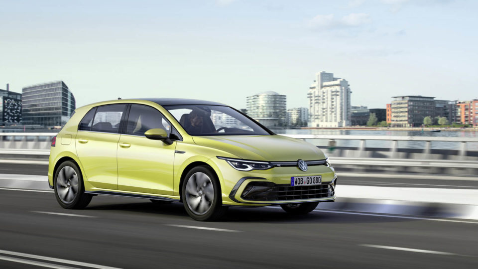 Photo officielle Volkswagen Golf 8 (2019)