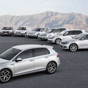 Photo générations Volkswagen Golf 8 (2019)