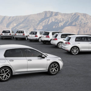 Photo héritage Volkswagen Golf 8 (2019)