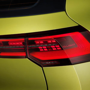 Photo feu arrière LED Volkswagen Golf 8 (2019)