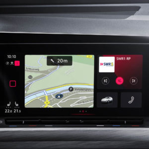 Photo navigation GPS écran tactile Volkswagen Golf 8 (2019)