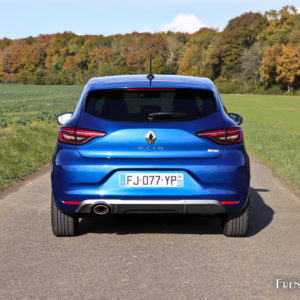 Photo face arrière Renault Clio V (2019)