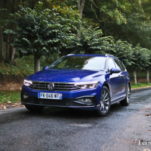 Photo essai route Volkswagen Passat SW R-Line restylée (2019)