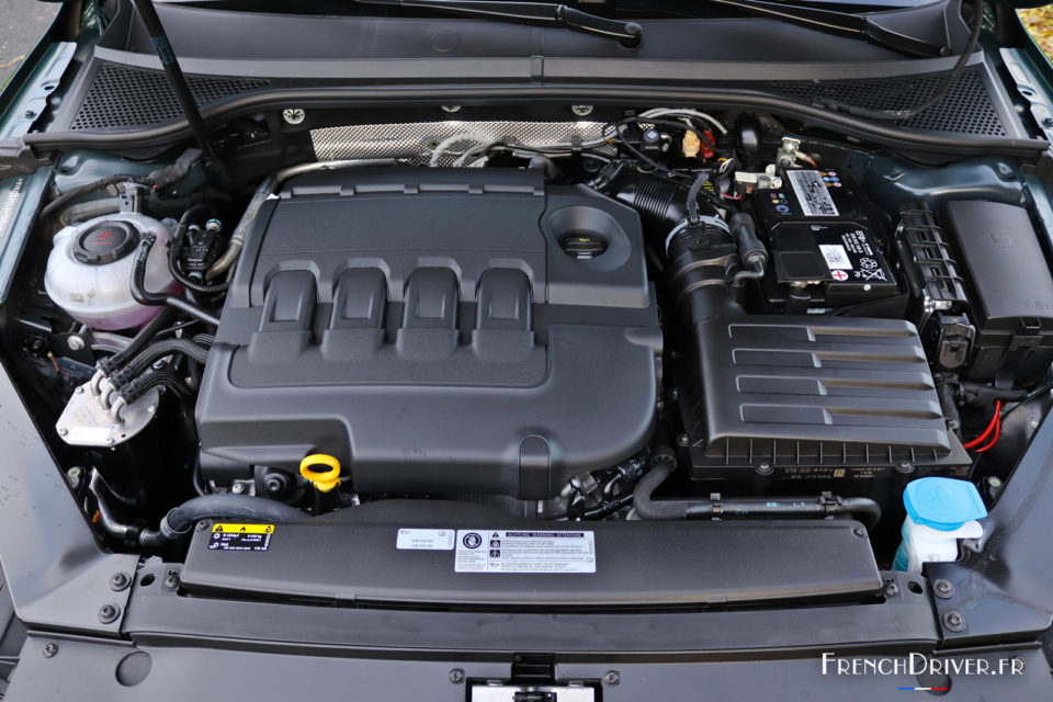 Photo moteur diesel 2.0 TDI 190 Volkswagen Passat SW restylée (2019)