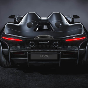 Photo face arrière McLaren Elva Ultimate Series (2019)