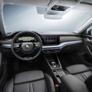 Photo intérieur cuir Škoda Octavia IV (2019)