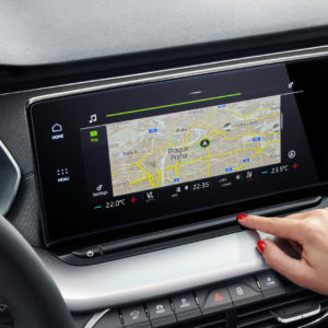 Photo navigation GPS écran tactile Škoda Octavia IV (2019)