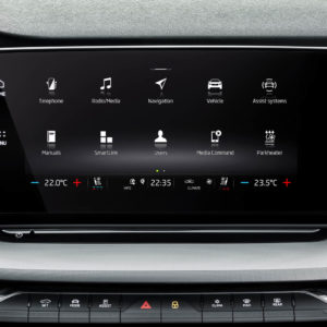 Photo menu écran tactile Škoda Octavia IV (2019)