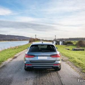 Photo face arrière Audi S6 Avant TDI (2019)