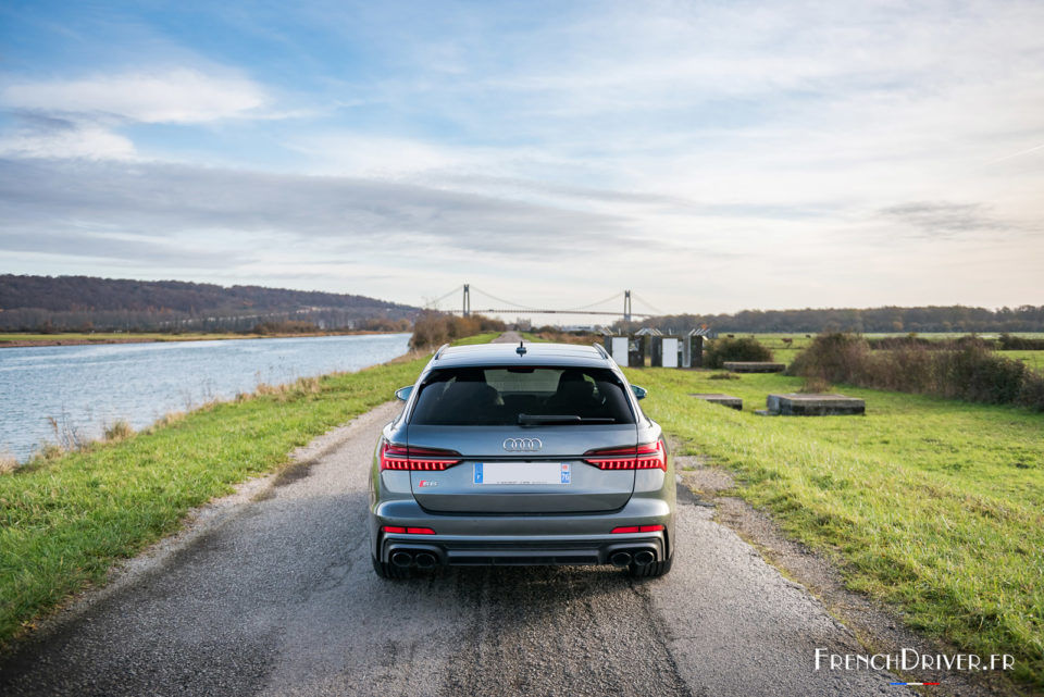 Photo face arrière Audi S6 Avant TDI (2019)