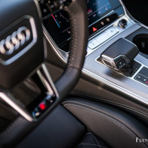 Photo console centrale Audi S6 Avant TDI (2019)