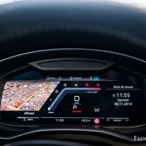 Photo combiné Virtual Cockpit Audi S6 Avant TDI (2019)