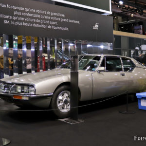 Photo Citroën SM – Salon Rétromobile 2020