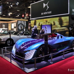 Photo stand DS Automobiles Héritage – Salon Rétromobile 2020