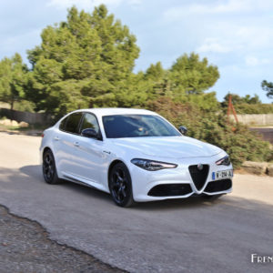 Photo essai route Alfa Romeo Giulia (2020)