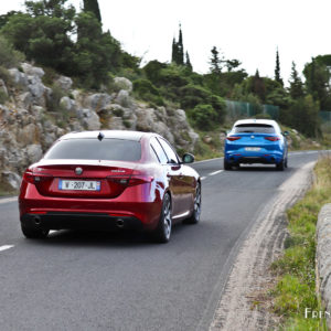 Photo essai route Alfa Romeo Giulia & Stelvio (2020)