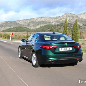 Photo essai route Alfa Romeo Giulia Diesel (2020)