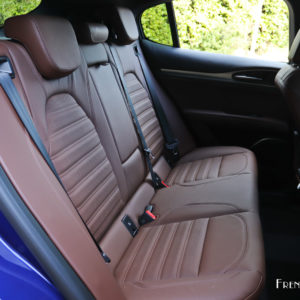 Photo banquette arrière cuir Alfa Romeo Stelvio Veloce (2020)