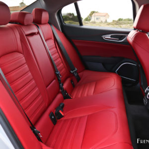 Photo banquette arrière cuir Alfa Romeo Giulia Sprint (2020)