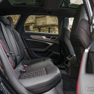 Photo banquette arrière cuir Audi RS 6 Avant C8 (2020)