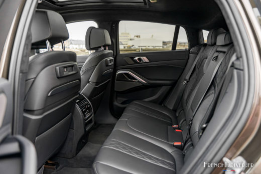 Photo sièges arrière cuir BMW X6 30d (2020)