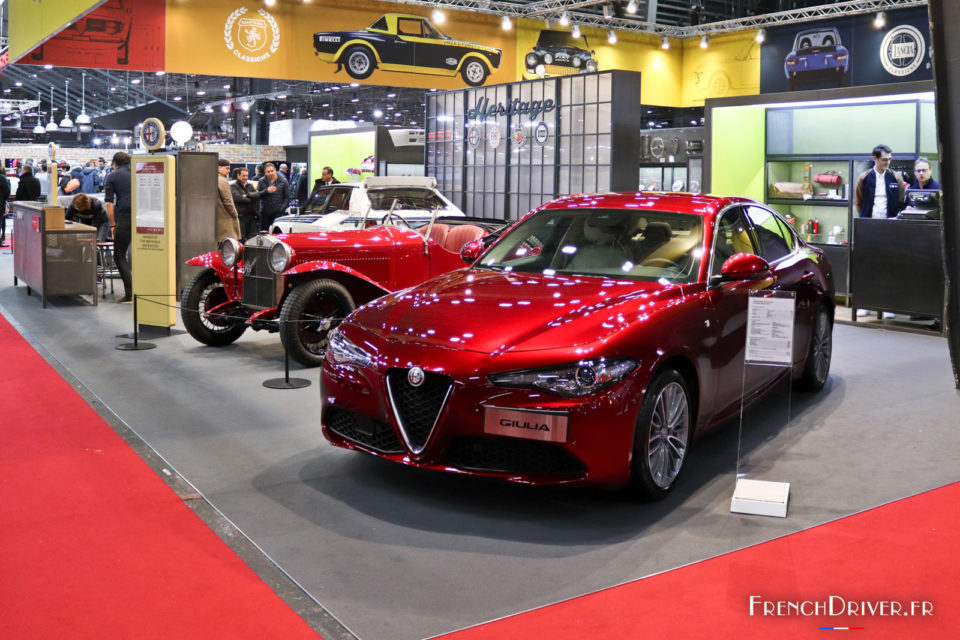 Photo stand FCA Heritage – Salon Rétromobile 2020