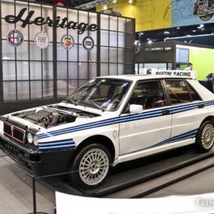 Photo Lancia Delta HF Integrale (1991) – Salon Rétromobile 2020