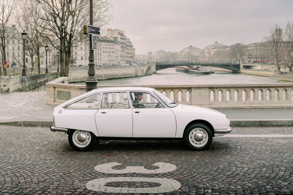 Photo Citroën GS 50 x Les Bains & Tristan Auer (2020)